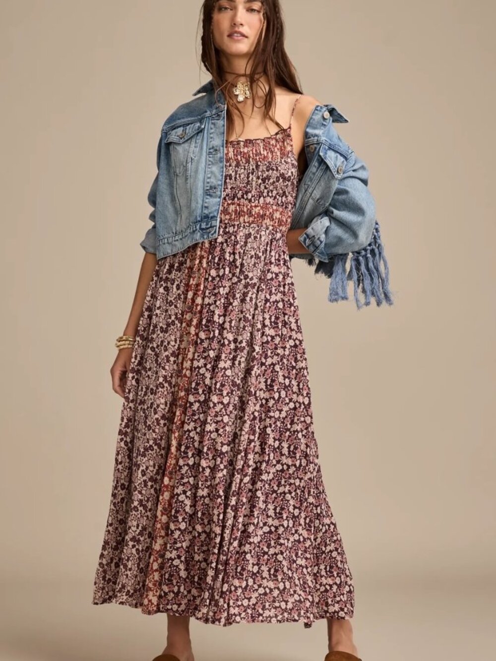 Lucky Brand Floral Dress M